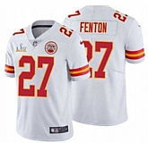 Nike Men & Women & Youth Chiefs 27 Rashad Fenton White 2021 Super Bowl LV Vapor Untouchable Limited Jersey,baseball caps,new era cap wholesale,wholesale hats
